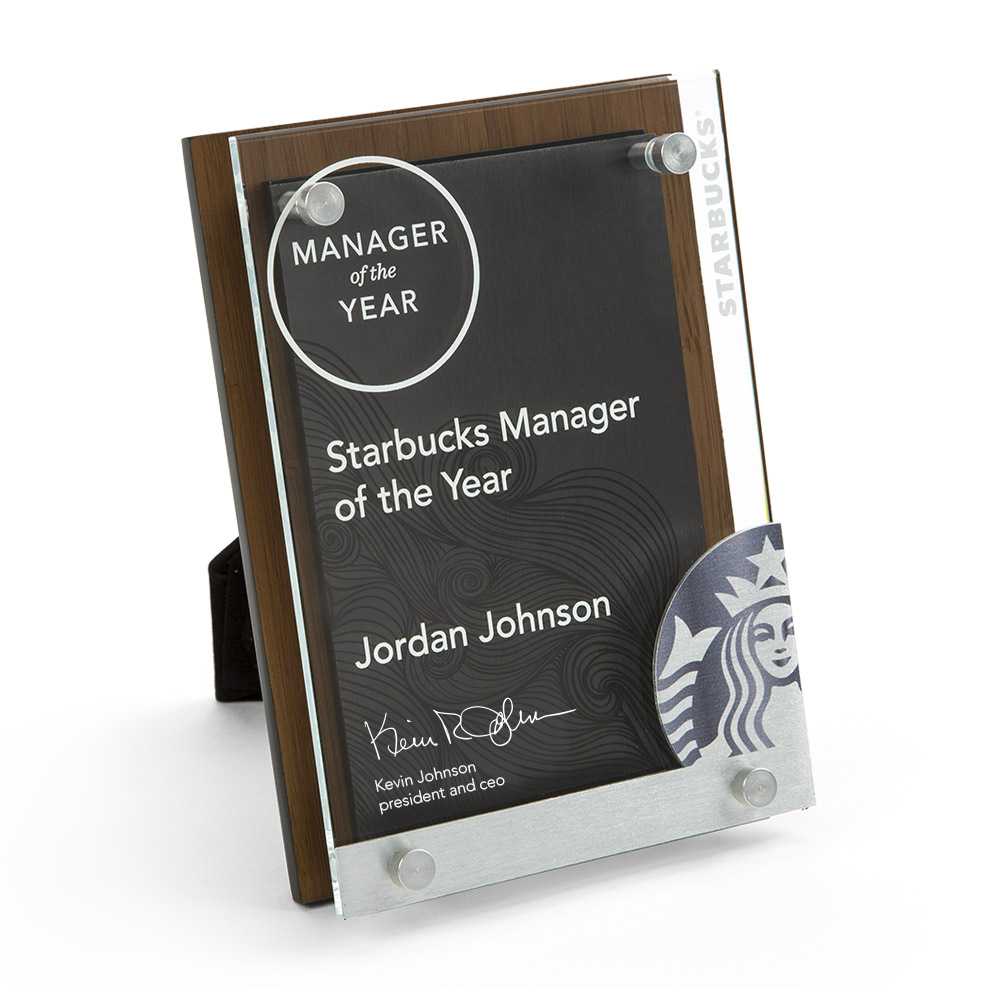 Starbucks Recognition. Manager of the Year